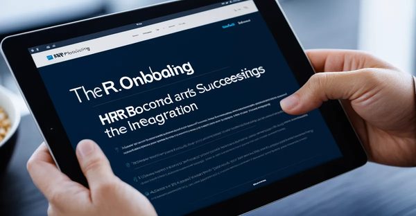 L'onboarding rh : stratégies pour une intégration réussie
